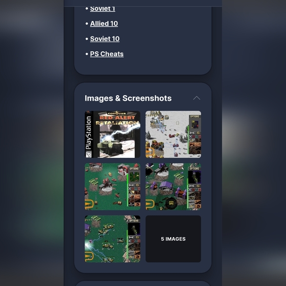Command & conquer red alert retaliation Playstation 1 game mint condition - Picture 9 of 12